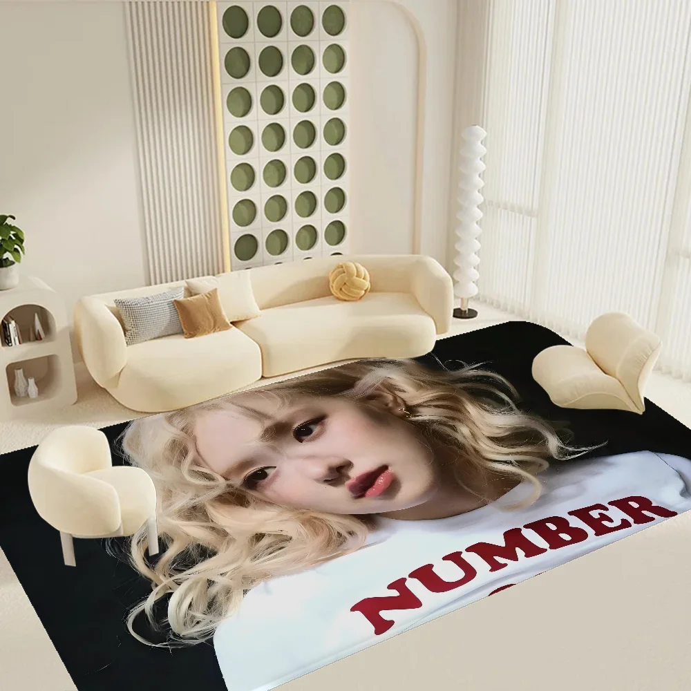 R-Rose Kpop Kitchen Mat Cheaper Anti-slip Modern Living Room Balcony Printed Modern Home Decor