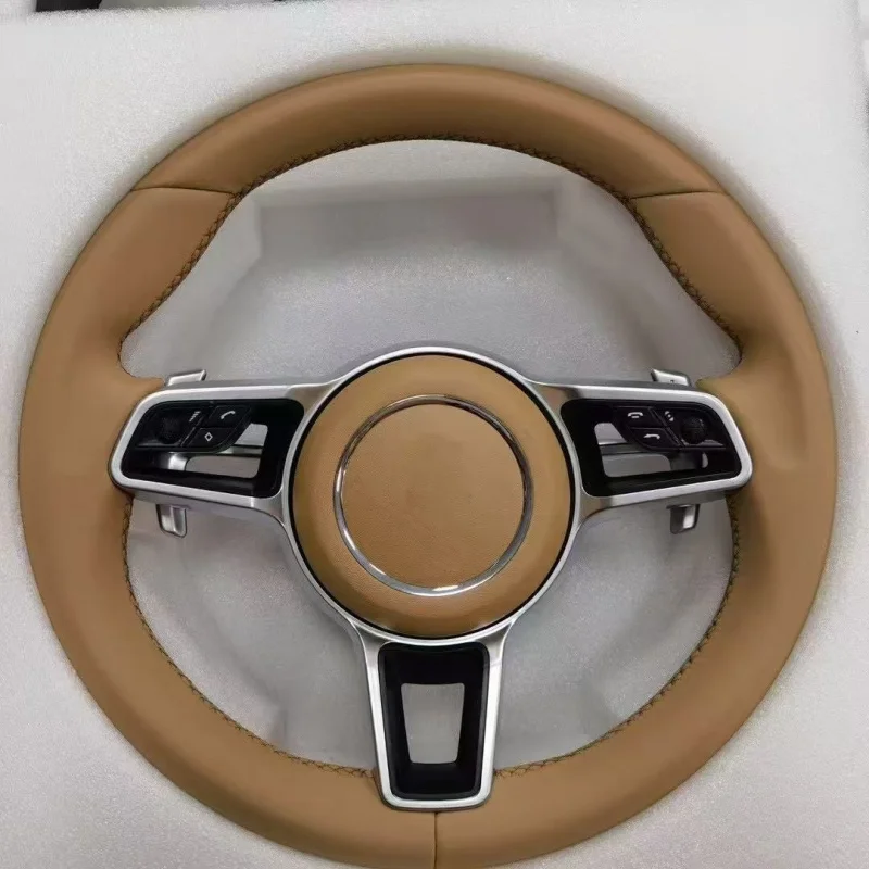 

Автомобильный руль из углеродного волокна для Porsche Panamera Cayenne Macan 718 Cayman Taycan 918 911, Boxster Carrera 981 958 957 997