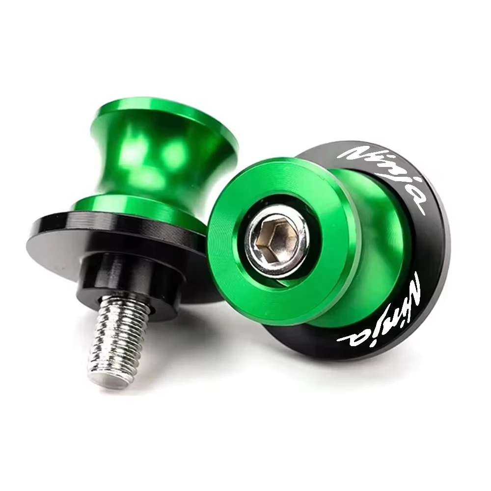 Ninja M8 M10 Swingarm Spools Sliders Rear Stand Screw Motorcycle For Kawasaki Ninja 500 ZX6R ZX10R 250 300 400 650 1000SX zx4rr