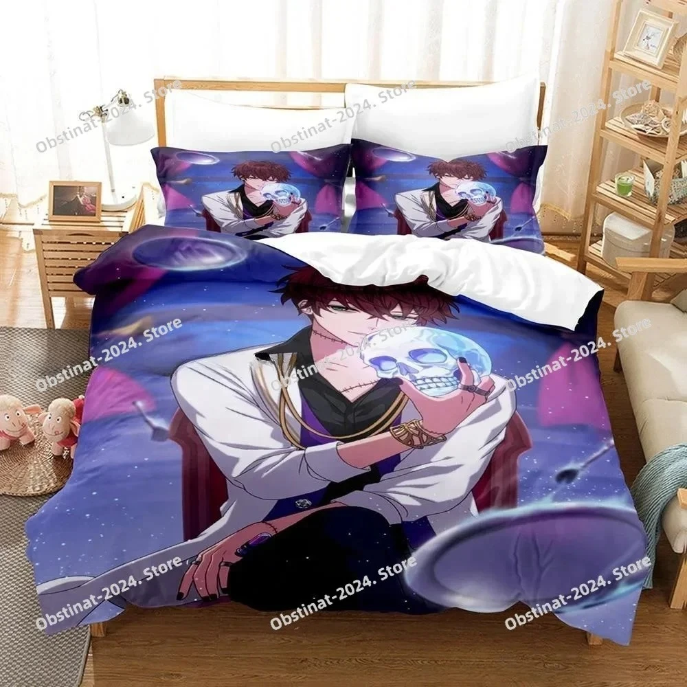 

New Game Promise of Wizard Bedding Set Printed Bed Set Duvet Cover Sheet Pillowcase Bed Soft Quilt Cover Full Queen King Size
