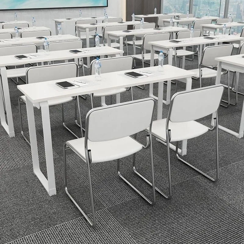 Conference table rectangular simple double-layer primary and secondary school students double desk, folding simple combination