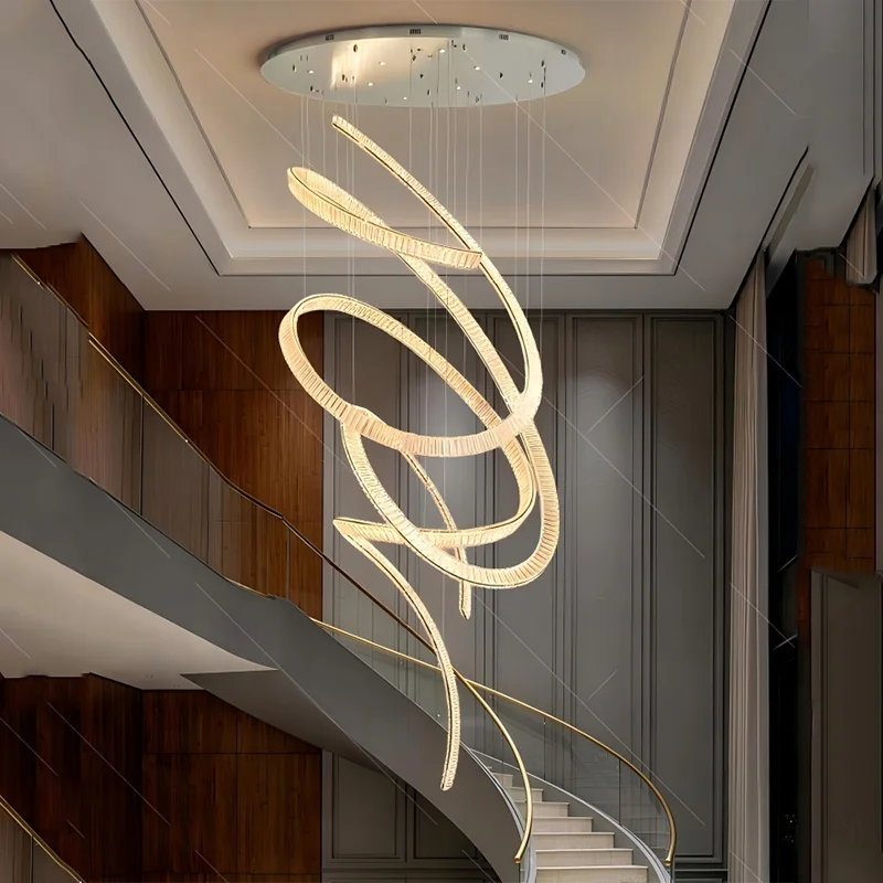 

Nordic Style Minimalist Indoor Chandelier, Modern Hanging Pendant Lamp, Home Decoration Light for Living Room Bedroom Dining Roo