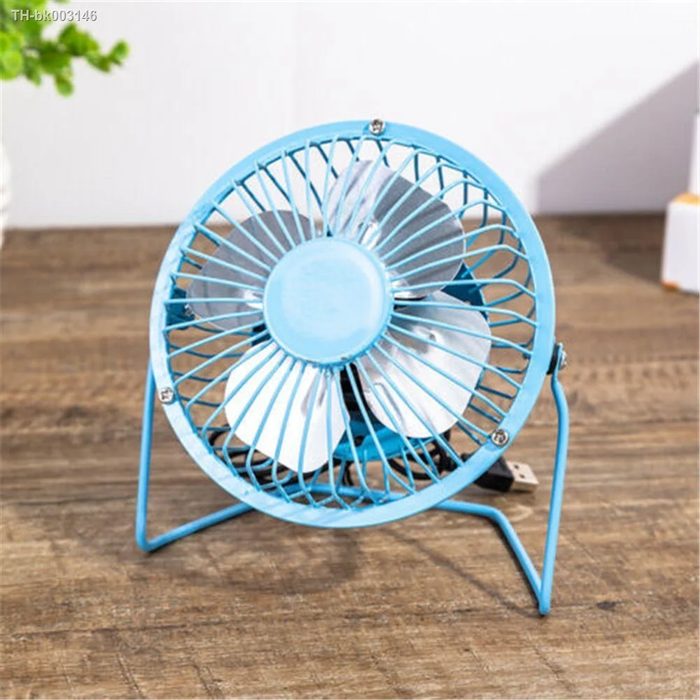 

2025 4Inch Metal USB Desk Table Fan Portable Super Quiet Mini Personal Cooling for Computer Home Office