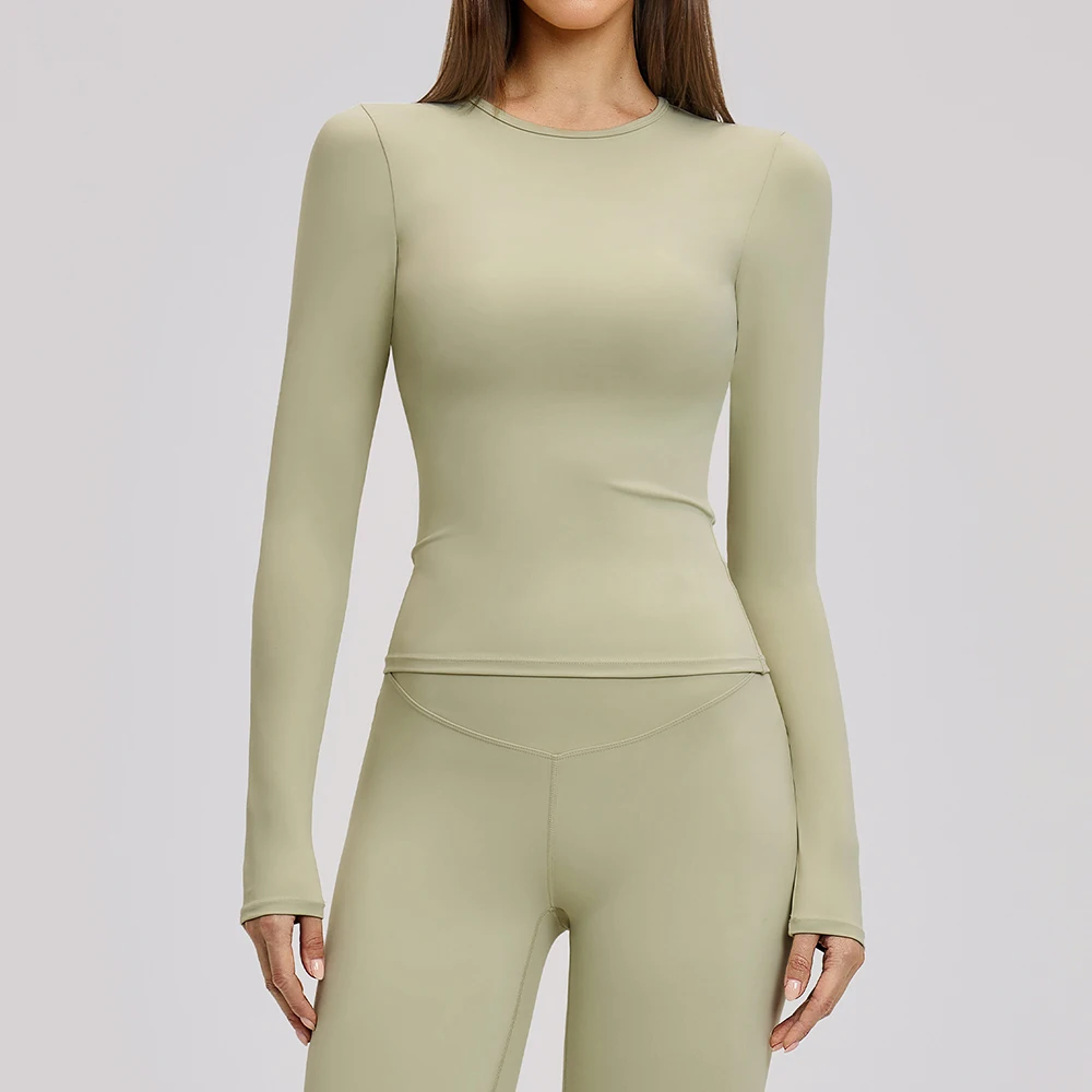 Women Long Sleeve Yoga Shirts Sport Top Fitness Yoga Top Push Up Running Full Sleeve Clothes Gym Top Sports Wear