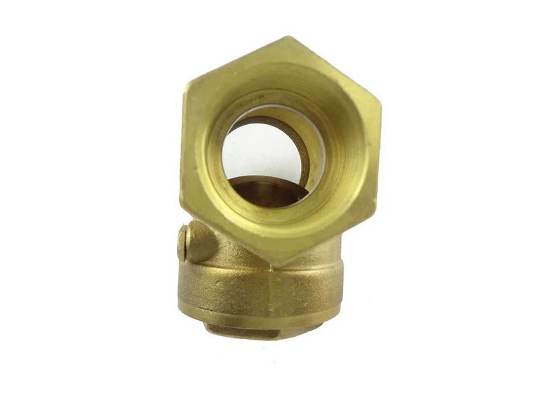 1 pièce de valve de contrôle horizontale, 1 pouce, DN25, valve de non-retour en laiton