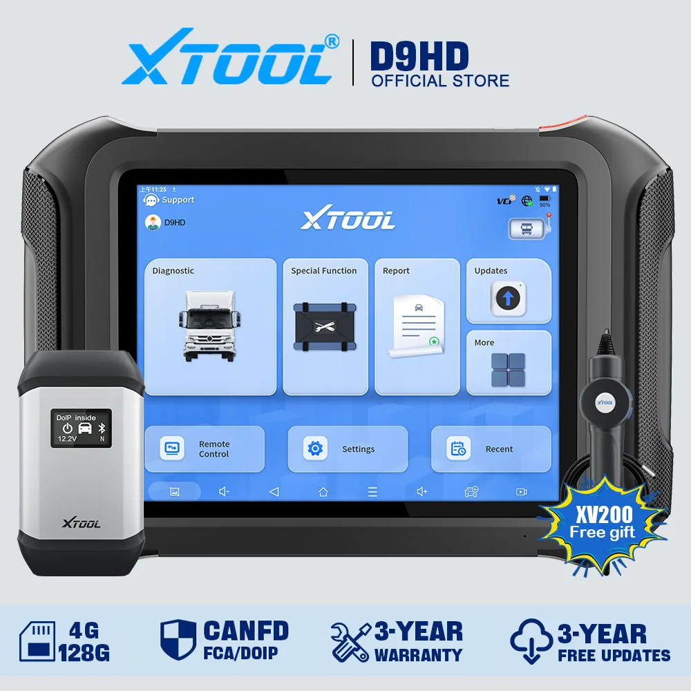 XTOOL D9HD – Der leistungsstarke Diagnose-Tool für Lkw und Pkw im Test: Was macht ihn so besonders?