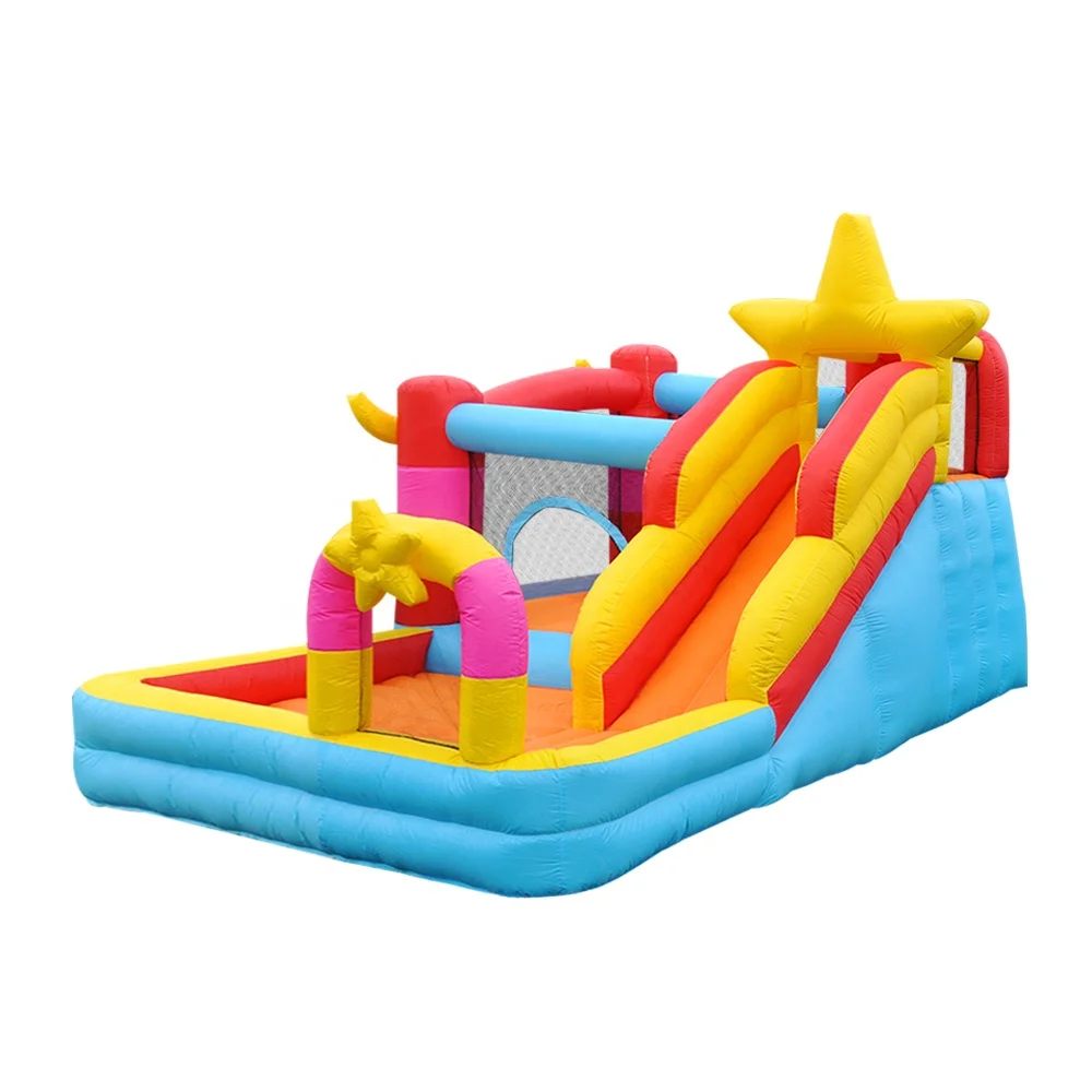 

Star Inflatable Slide Jumping Castle Suitable for Children Outdoor Backyard Indoor Playground Halloween Inflatable Game Toys