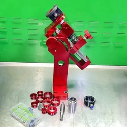 CRDI Diesel Common Rail Injector Clamp CRIN Fuel Nozzle Fixture Turnover Frame Repair Tool