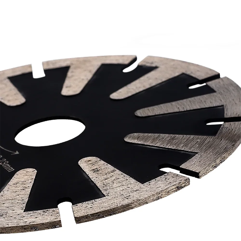 1 peça 115mm/125mm/180mm lâmina de corte circular sinterizada quente seca e molhada de diamante 125mm para corte curvo de granito
