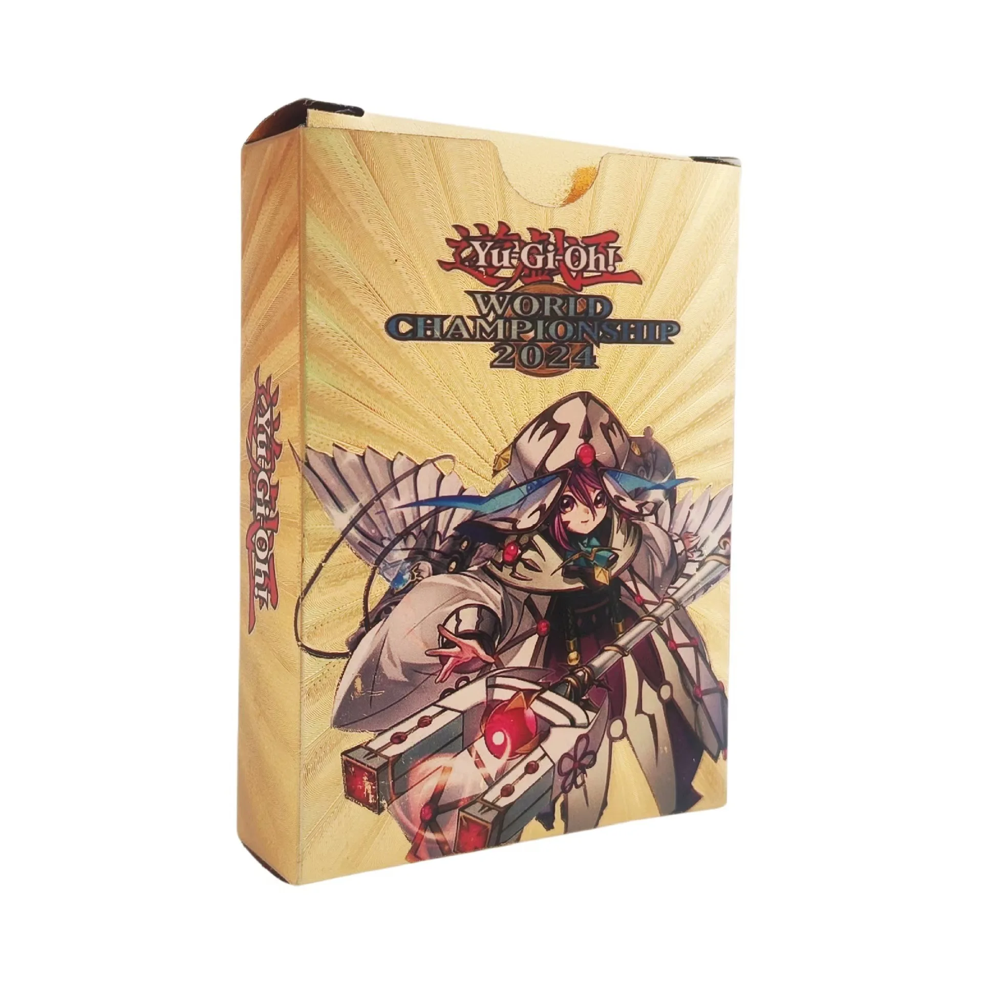 New 55 PCS YuGiOh Gold Foil Card Card Game English Duel Structure Deck: The Dark Magicia CollectionFlash Yu Gi Oh Board New