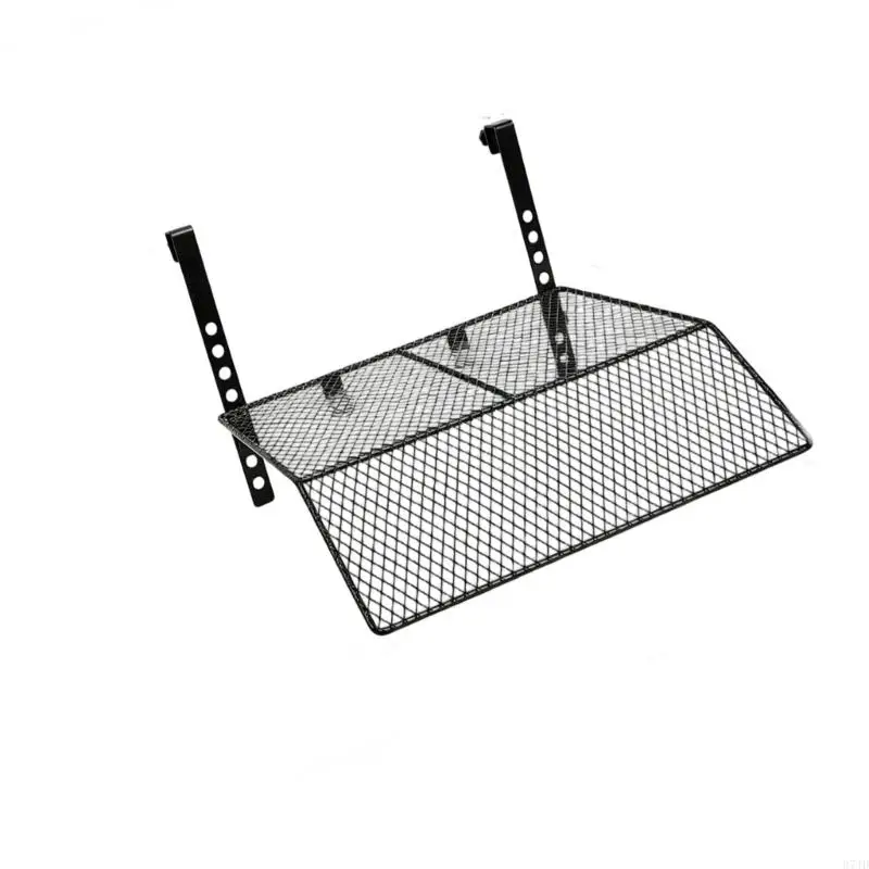 Shelled Companion Basking Platform with Coated Openwork Deck, Hanging Rest and Sloped Climbway for Indoor Habitats 37JD
