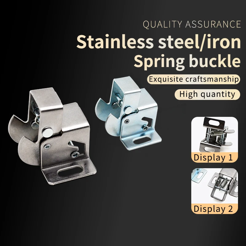 Self Closing Spring Buckle Reset Self Closing Lock Collision Type Hidden Rebound Buckle