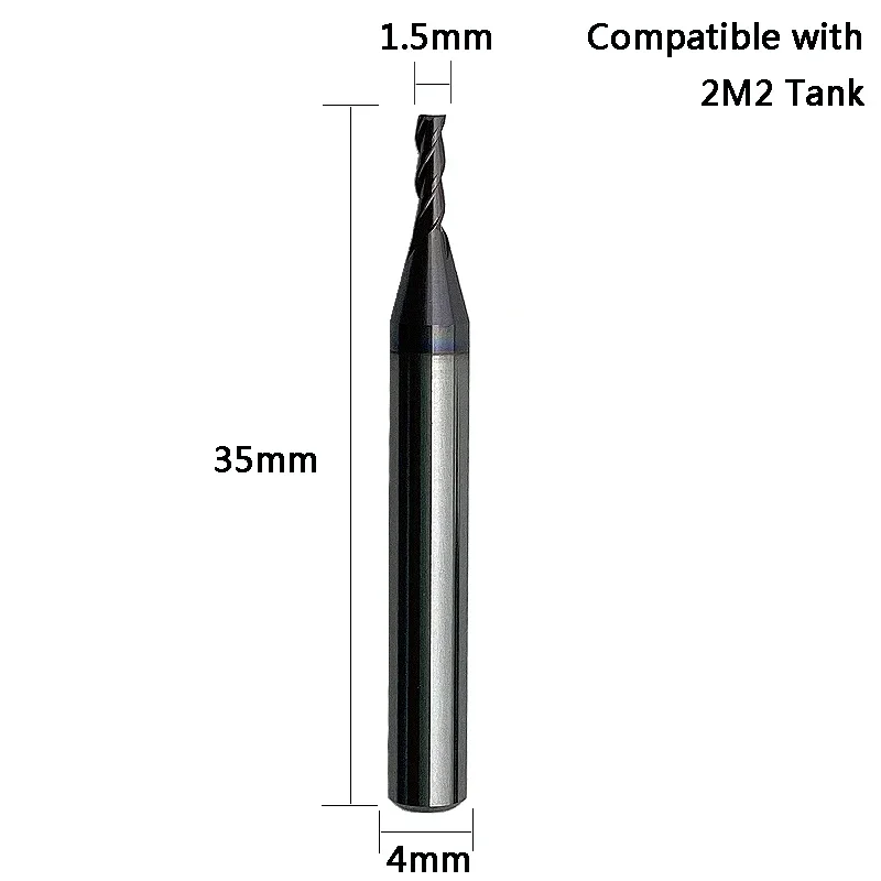 2M2 Tank Milling Cutter and Probe Compatible with 2M2 Tank Automatic Key Cutting Machine Locksmith Tools