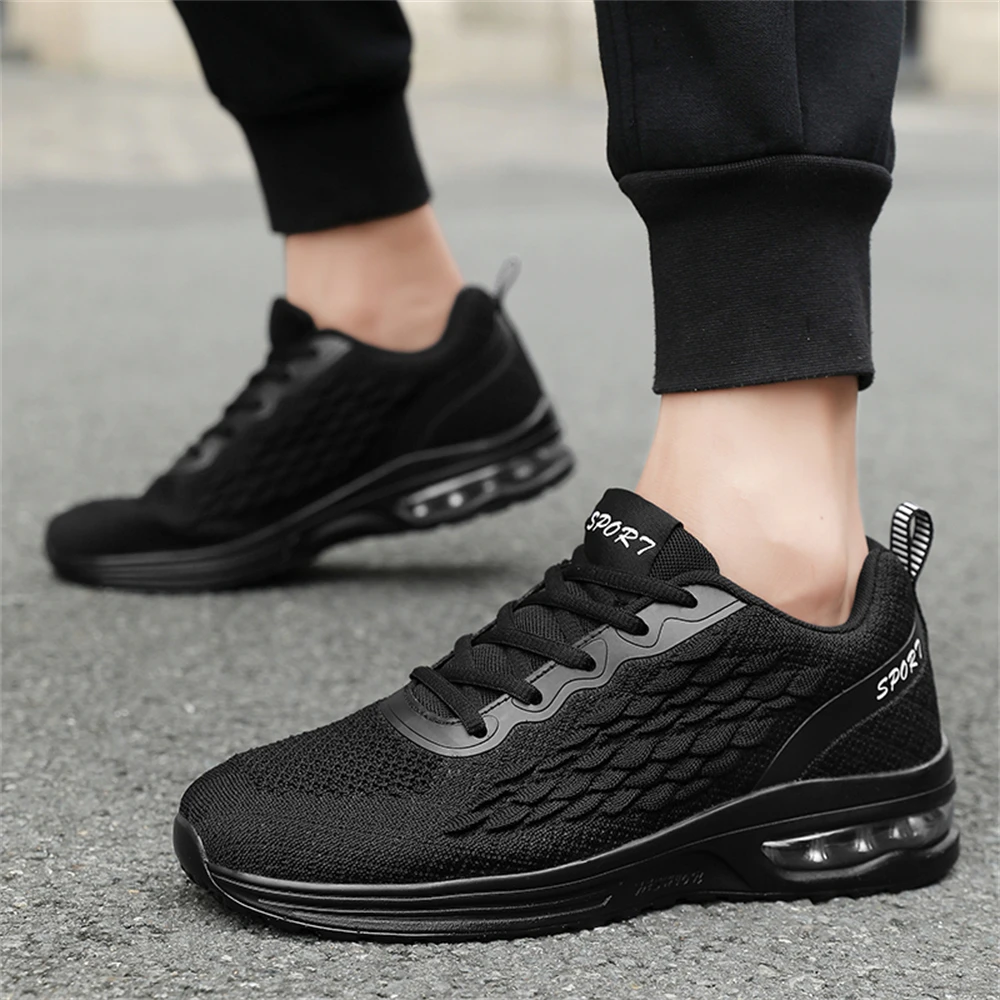 

Мужские кроссовки для бега, уличные спортивные повседневные сетчатые теннисные туфли на шнуровке, легкие кроссовки для спортзала и пробежек для мужчин, новые мужские кроссовки 2026 года