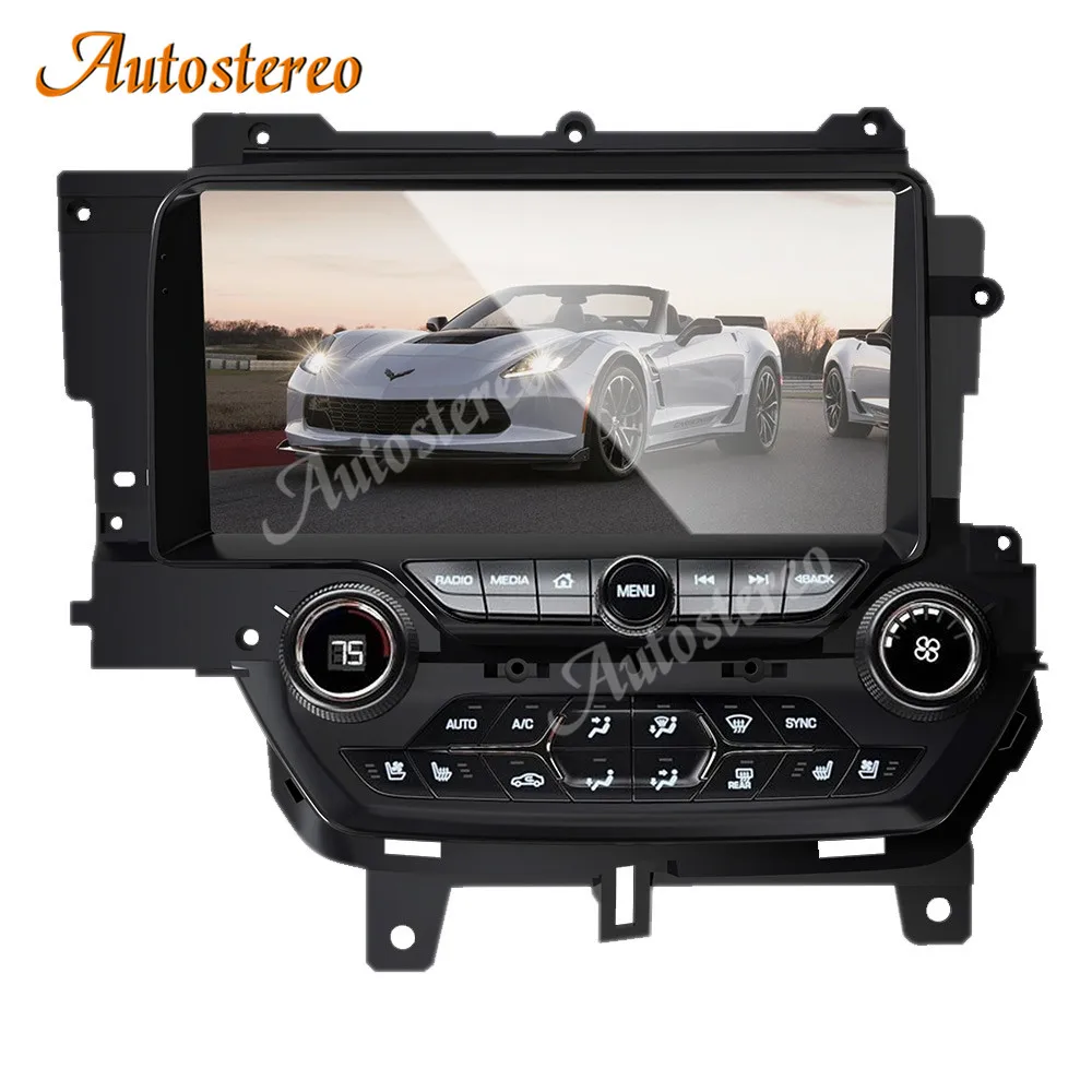 

Для Chevrolet Corvette c7 Stingray 2013-2020 Android 10 128G Автомобильный радиоплеер GPS-навигация авто стерео DSP Carplay мультимедиа
