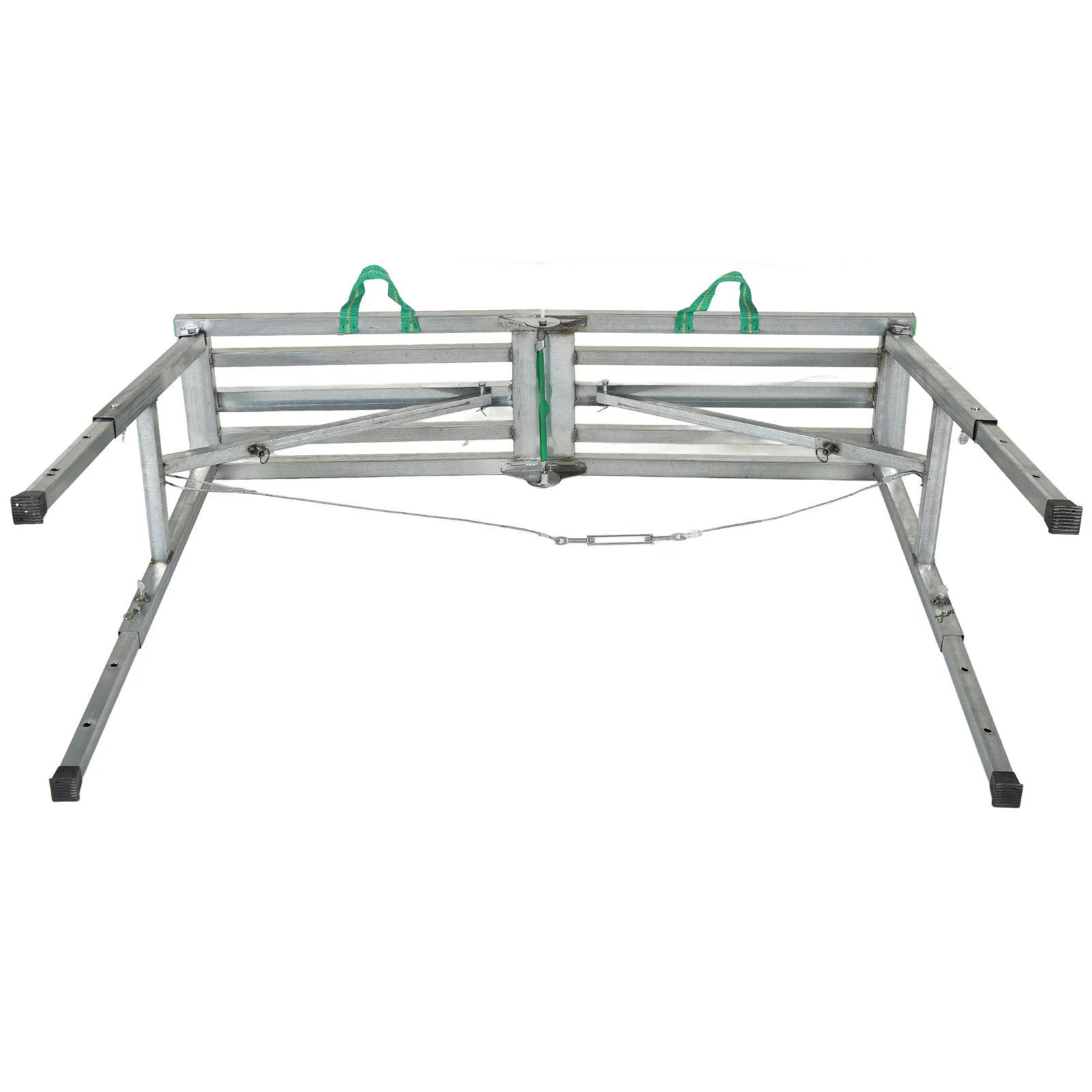 60–90 cm verstellbare, klappbare Arbeitsplattform, Aluminium, verdickte Gerüste, Trockenwand-Trittleiterbank – Detail 3