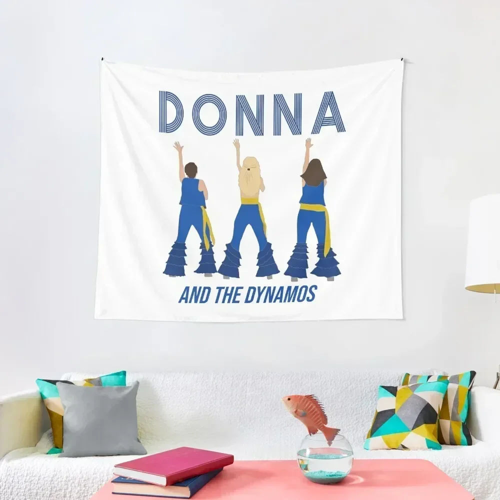 

Donna and The Dynamos Tapestry Decoration Aesthetic Decorations For Room Tapestry