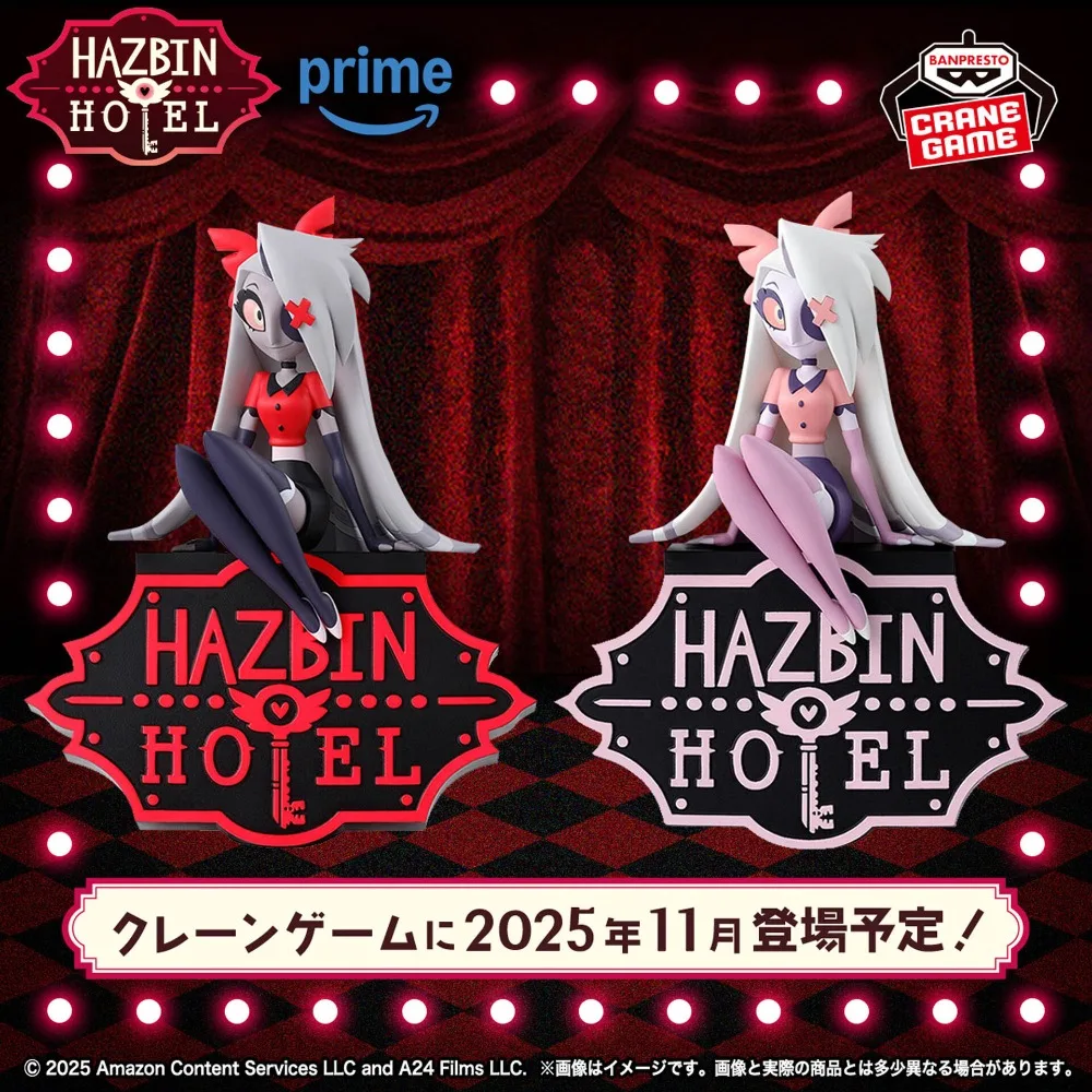 100% originale in magazzino Bandai Spirits Monitor Top Figure Hazbin Hotel Alastor Husk Angel Dust Vaggie Charlie Morningstar