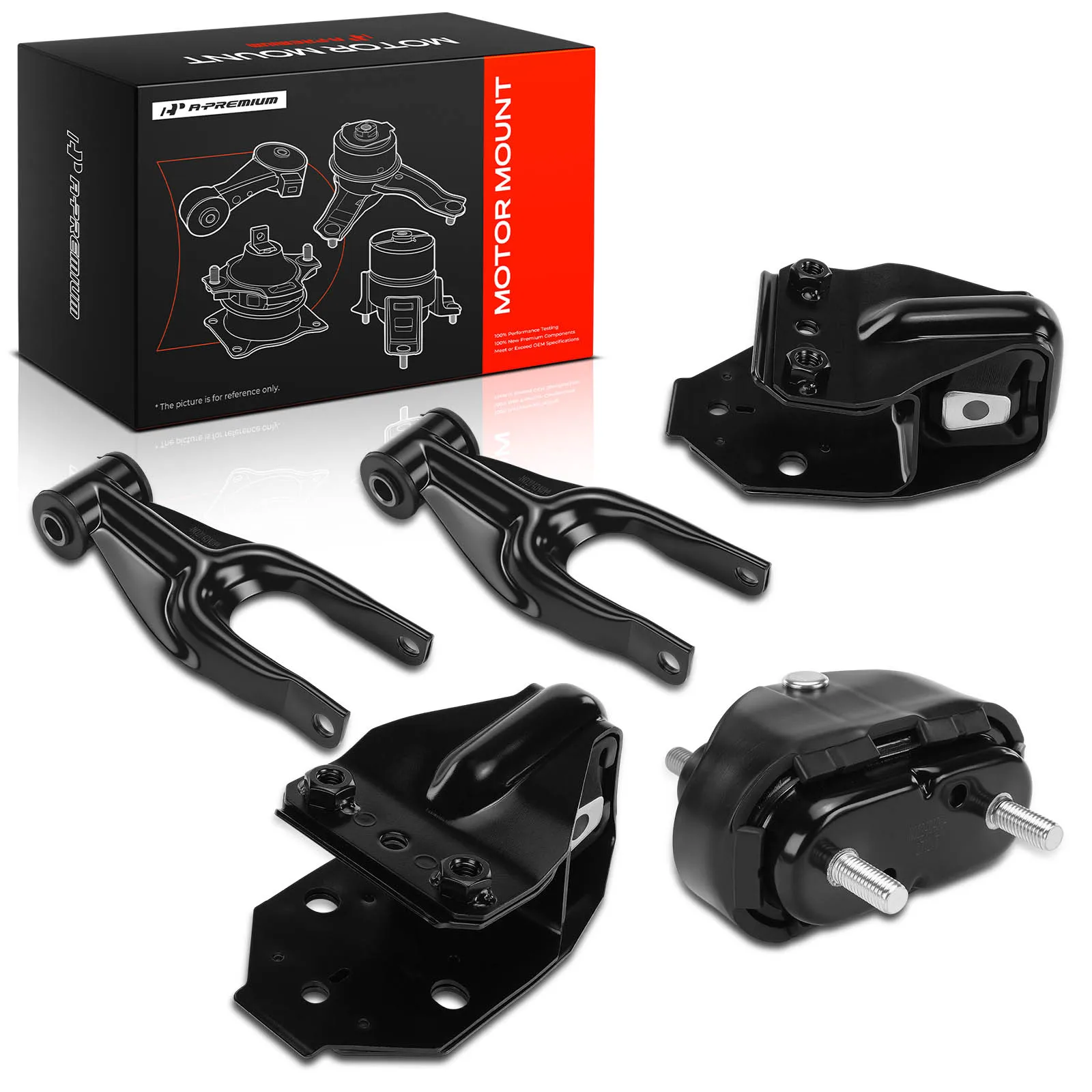 A-Premium 5pcs Engine Motor & Transmission Mount & Torque Strut Mount for Chevrolet Impala 2006-2011 Monte Carlo 2006