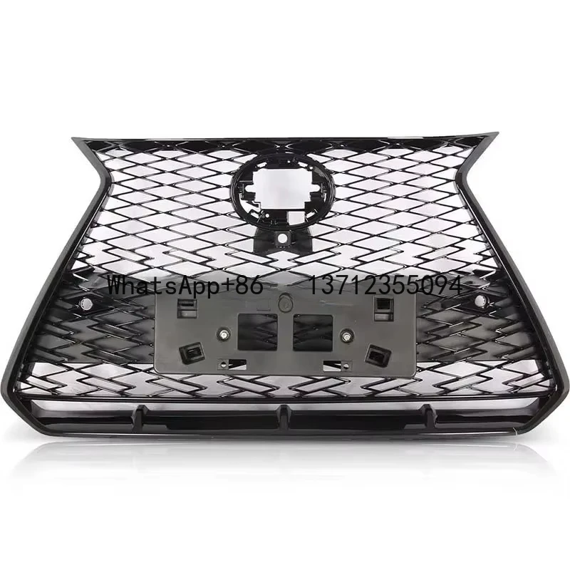 Front Upper Grille Assembly Gloss Black car buer with grille for Lexus NX200 2022-2023 F Sport