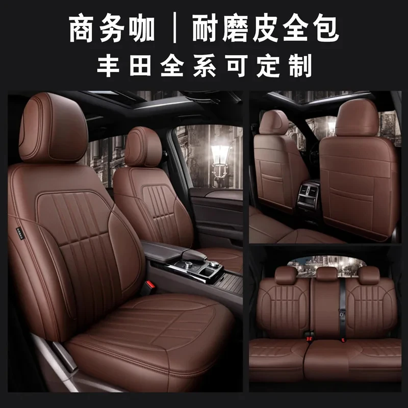 -inclusive Car Covers for Toyota - 5-seat Full Coverage, Wear-resistant, Dirt-proof, All-season Cushion