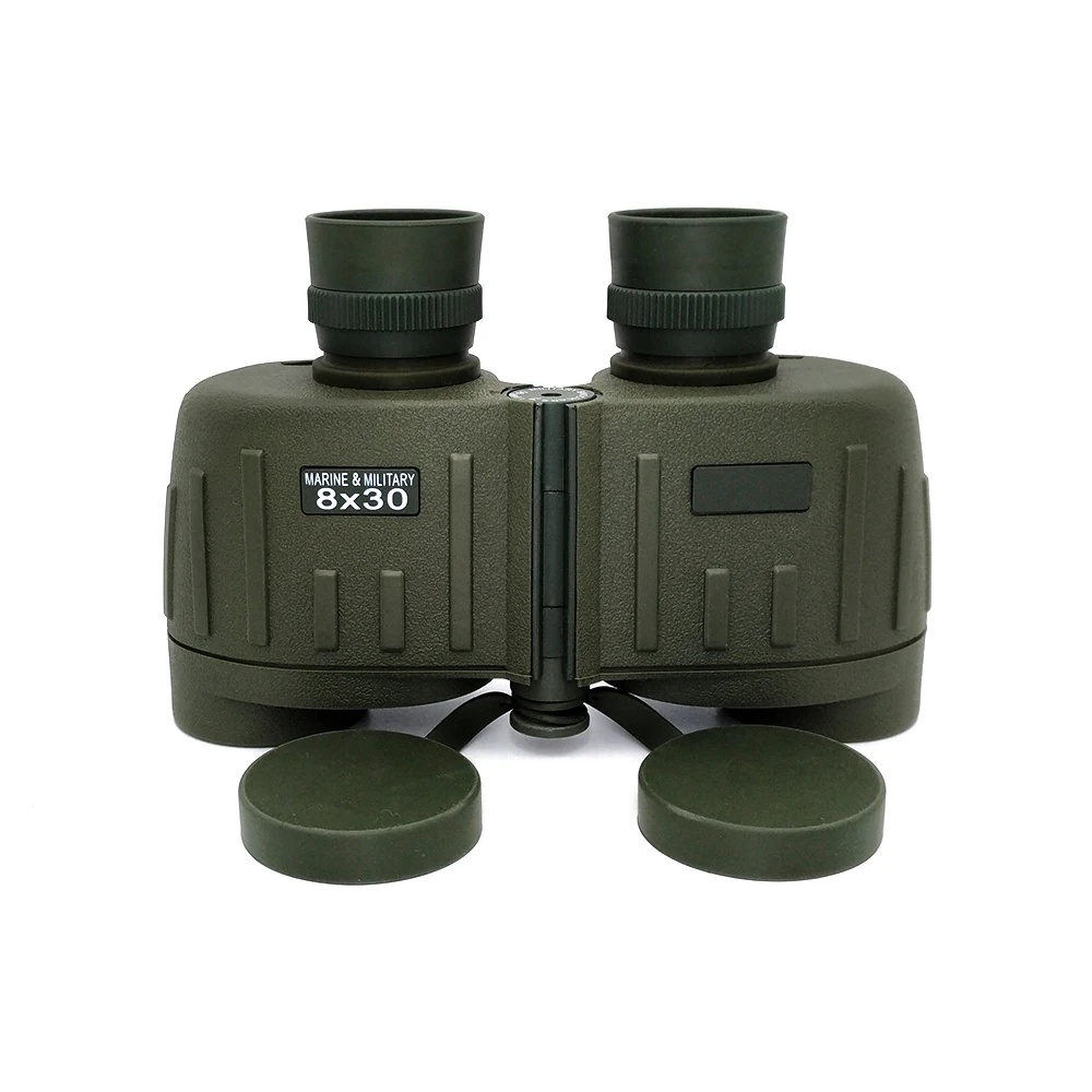 Compact Best 8x30 Marine Binoculars with Rangefinder for Travel Hiking Bird Watching