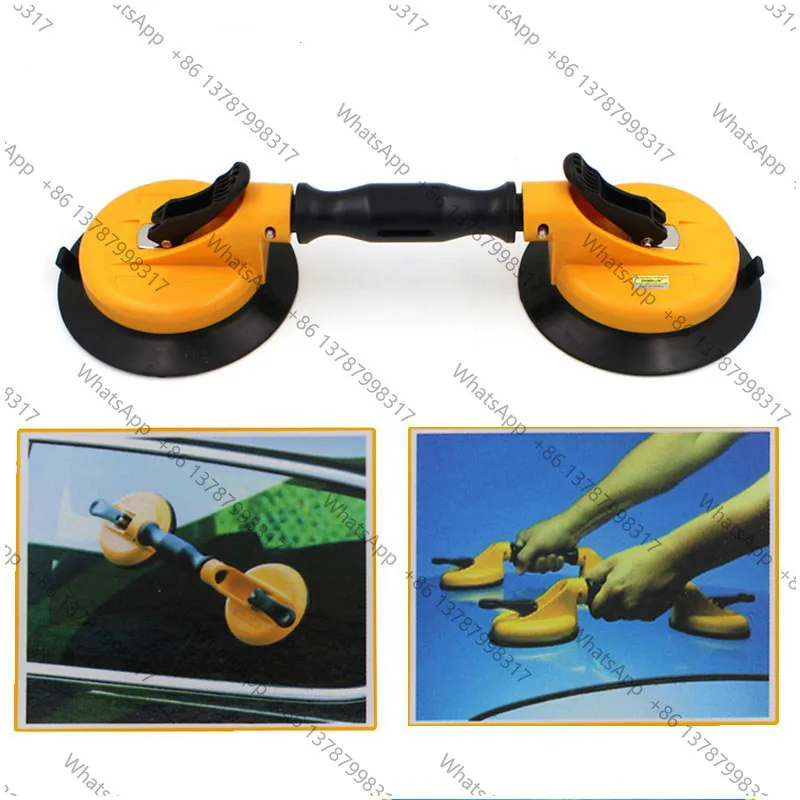 1pcs Good Quality Glass Sucking Tools Used For Car Windshield.Sucker, Suction Cup,Glass grasping tool Double claw suction device