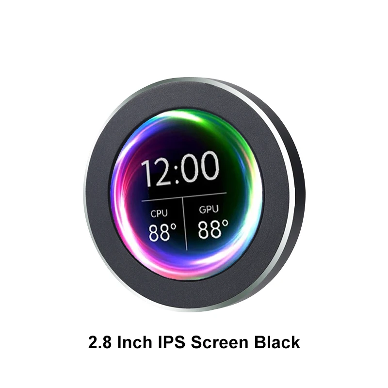 2.8 Inch Black