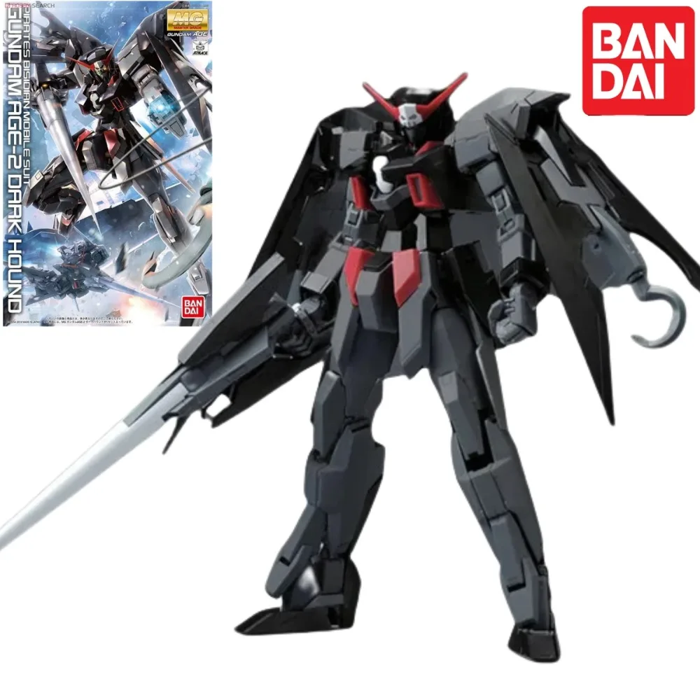 

Bandai Anime Model Original Genuine GUNDAM AGE-2 DARK HOUND MG 1/100 Toys Action Figure Gifts Collectible Ornaments