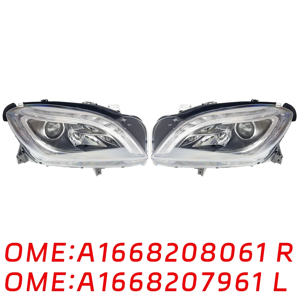 Suitable for Mercedes Benz W166 GLS63 AMG GLS450 GL350 GL450 GL500 headlights Hernia lamp A1668207961 A1668208061 auto parts