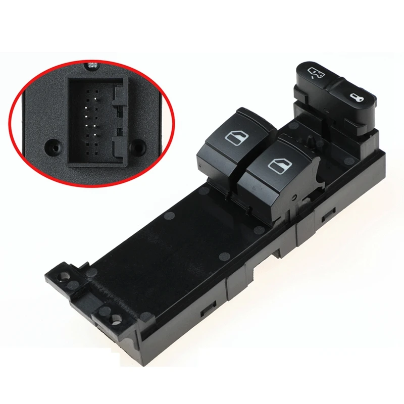 For Skoda Fabia Octavia Praktik 6Y 1999 2000 2001 2002 For Bora Golf Jetta MK4 2 Door Power Window Switch 1J3959857A