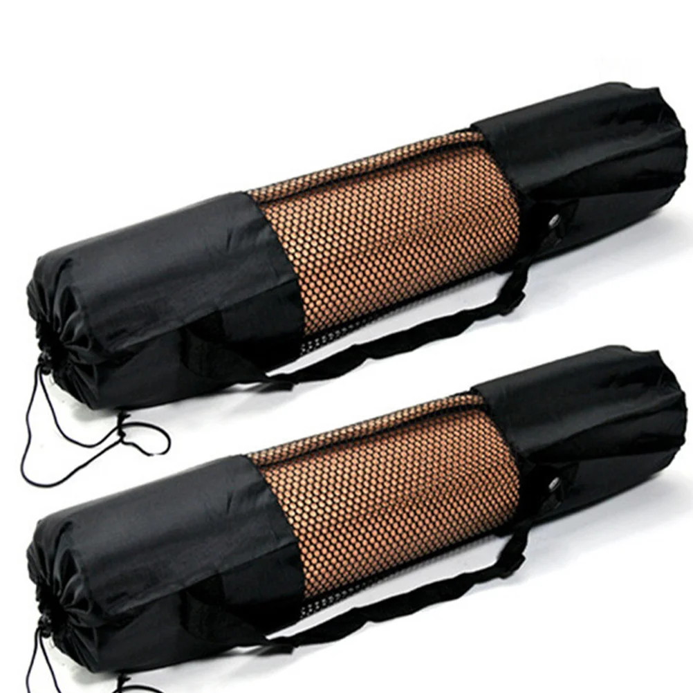 3 قطعة حصيرة اليوغا الأنيقة المنظم حقيبة الرباط ختم دائم الرياضة في الهواء الطلق تخزين اليوغا اللياقة البدنية العرض #6