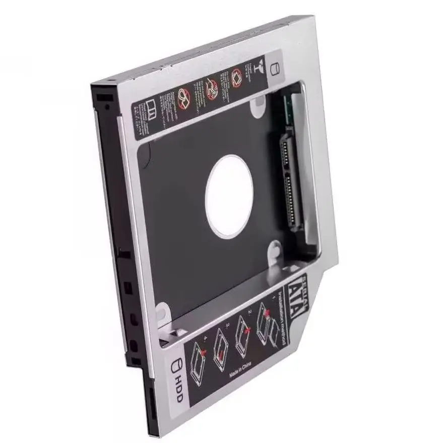 Vassoio adattatore Caddy per baia ottica per disco rigido SATA 2.5 per Acer 5551 7551 5736 5750 5755G 5942G 4937 4937G 5738G 5733 5730 5734 5737