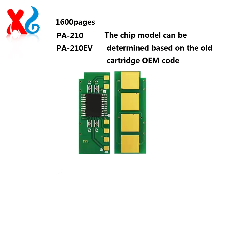 PC211 PA-210 PB211 PC-210EV Toner Chip For PANTUM P2200 P2500 P2500W P6550nw P2507 M6500 M6500N M6500W 1.6K Cartridge Reset chip