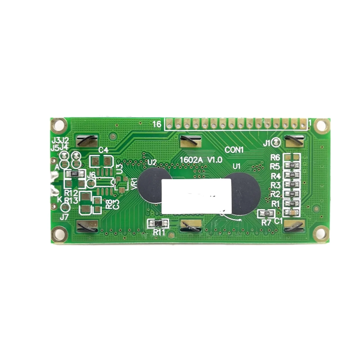 1602 16x2 1602A Lcd Display Module AV black Screen Plastic 5v Selectable blue green white red screen HD44780 SPLC780D