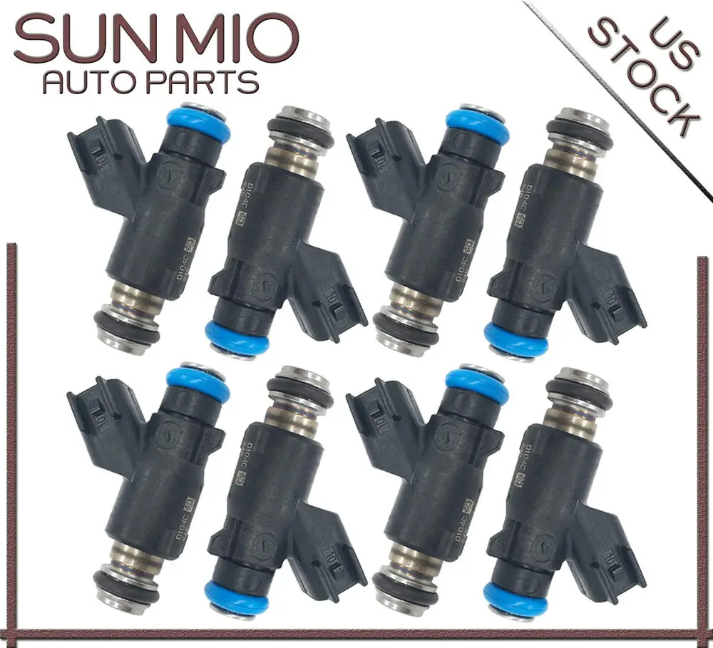 

8Pcs 12613411 Fuel Injector For Chevrolet Silverado 1500 4.8 5.3L 6.0L 2010-2013