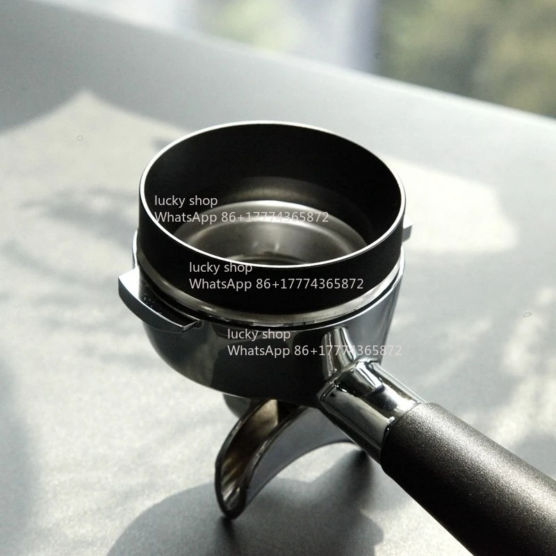 Magnetic 58mm Bean Grinder Coffee Machine Handle Connected To Powder Ring Leak-proof Powder, Connected To Fan Group