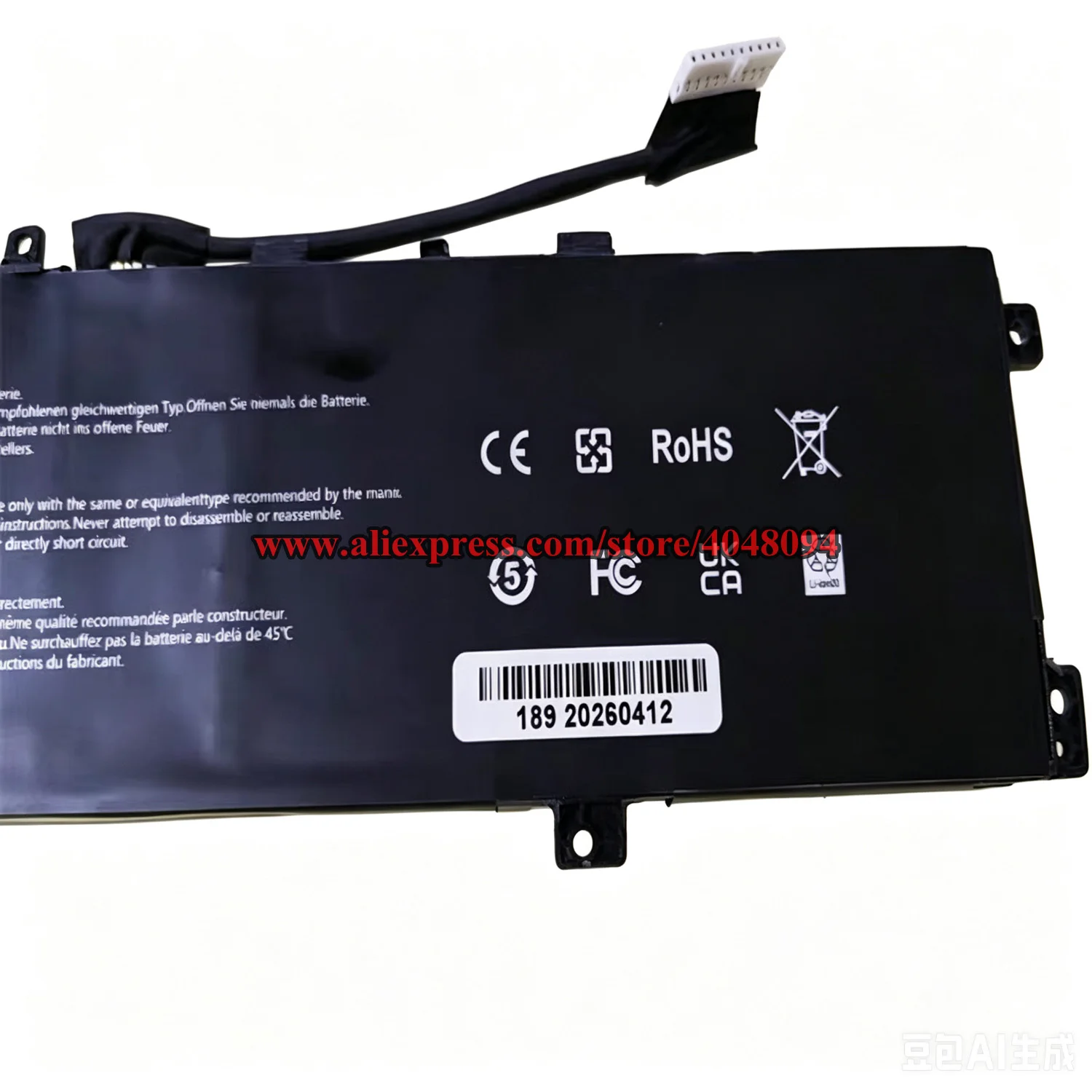 New BTY-M551 Battery For MSI Vector 16 HX A13VHG A13VIG A14VFG