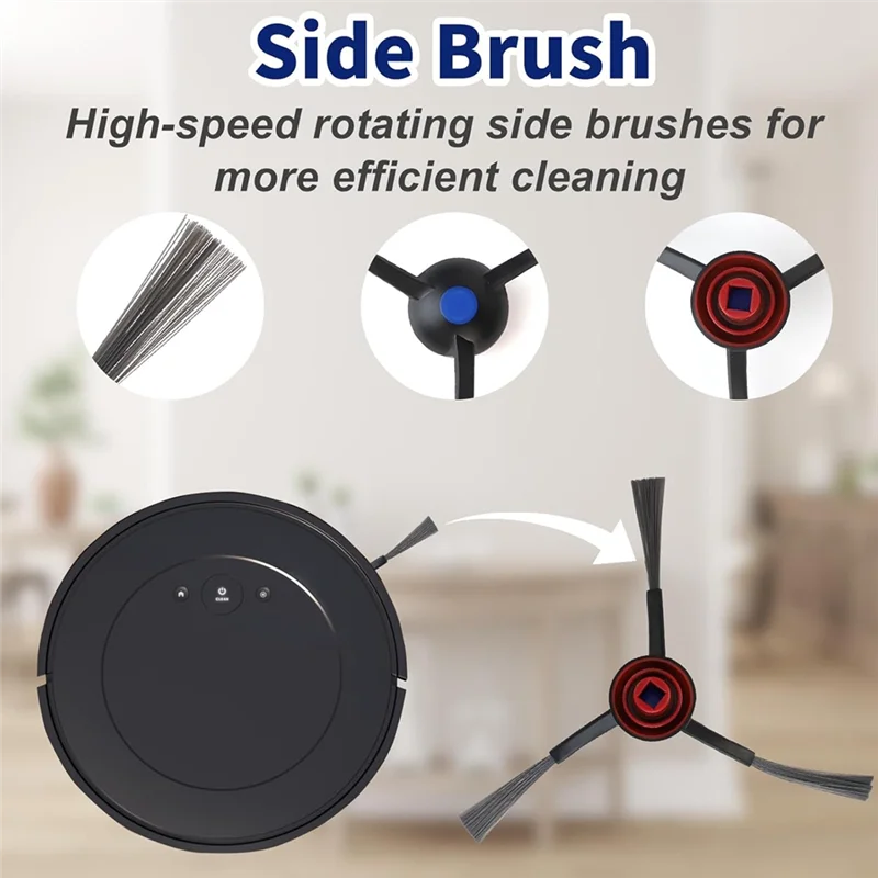 

WORTHOWN-для ECOVACS DEEBOT N30 Omni/N30 PRO OMNI Запасные части для робота-пылесоса Основная боковая щетка Hepa-фильтр Швабра Тканевый мешок для пыли