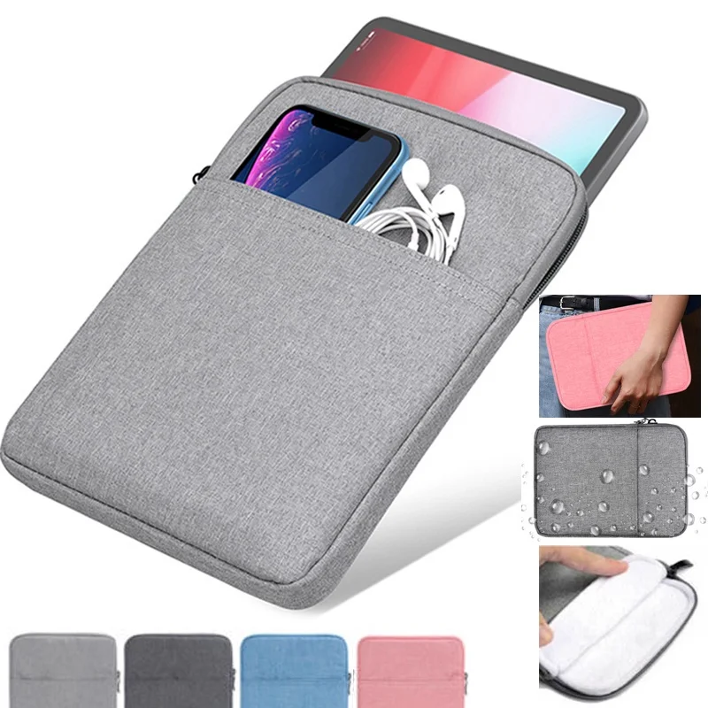 Zipper Handbag Sleeve Case For OPPO Pad Air2 11.4 2023 Air 10.36 Pad2 11.61 Pad 11 For OnePlus Pad Go 11.35 Pouch Bag Cover