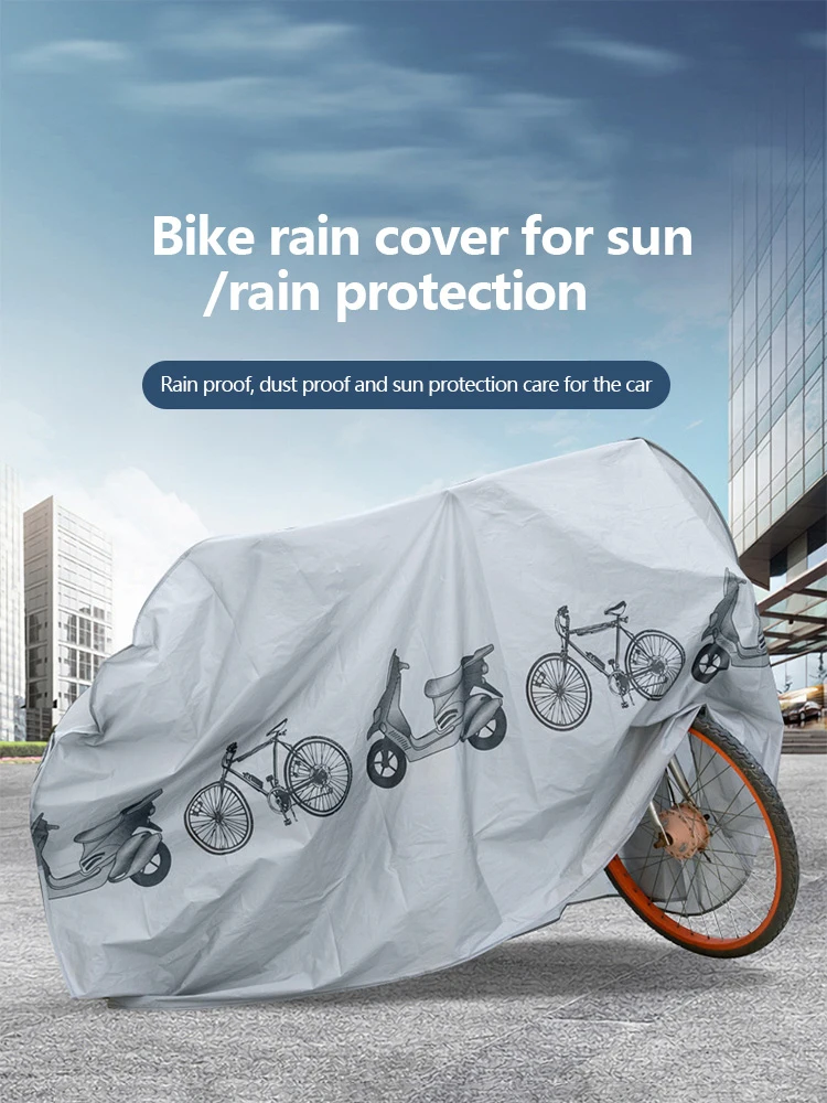 AliExpress cycle zone Bicycle Cover Motorcycle Rain Cover Waterproof Dustproof Anti-UV Outdoor Protection MTB Bike Cover All Seasons Bike Accessories