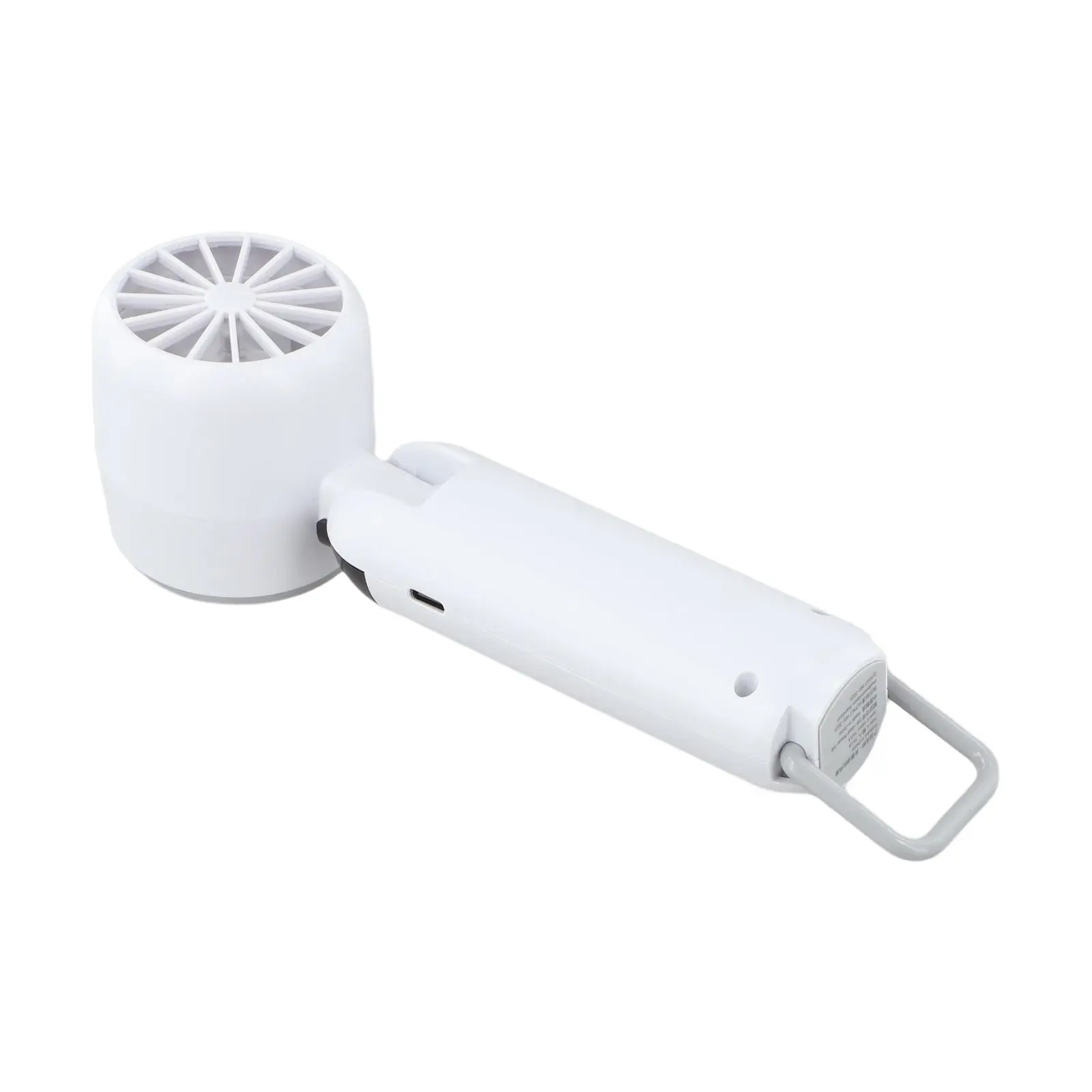Lightweight Handheld Fan with Adjustable Airflow and Digital Battery Life Display Great for Staying Cool During Summer