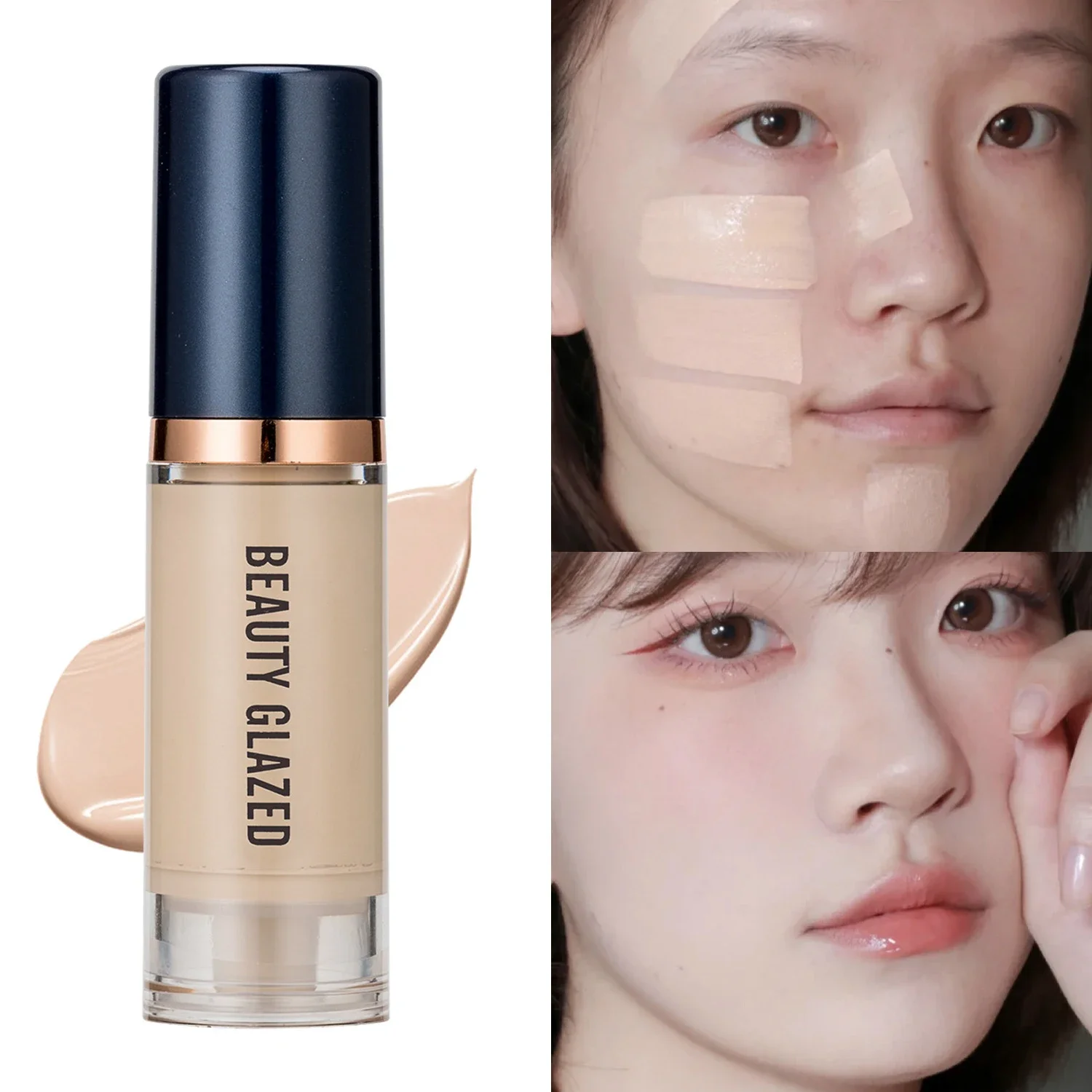 Wasserdichte flüssige Grundierung bb Creme Basis Primer Öl kontrolle f White ning feuchtigkeit spendende Concealer Kontur Gesicht Make-up Kosmetik