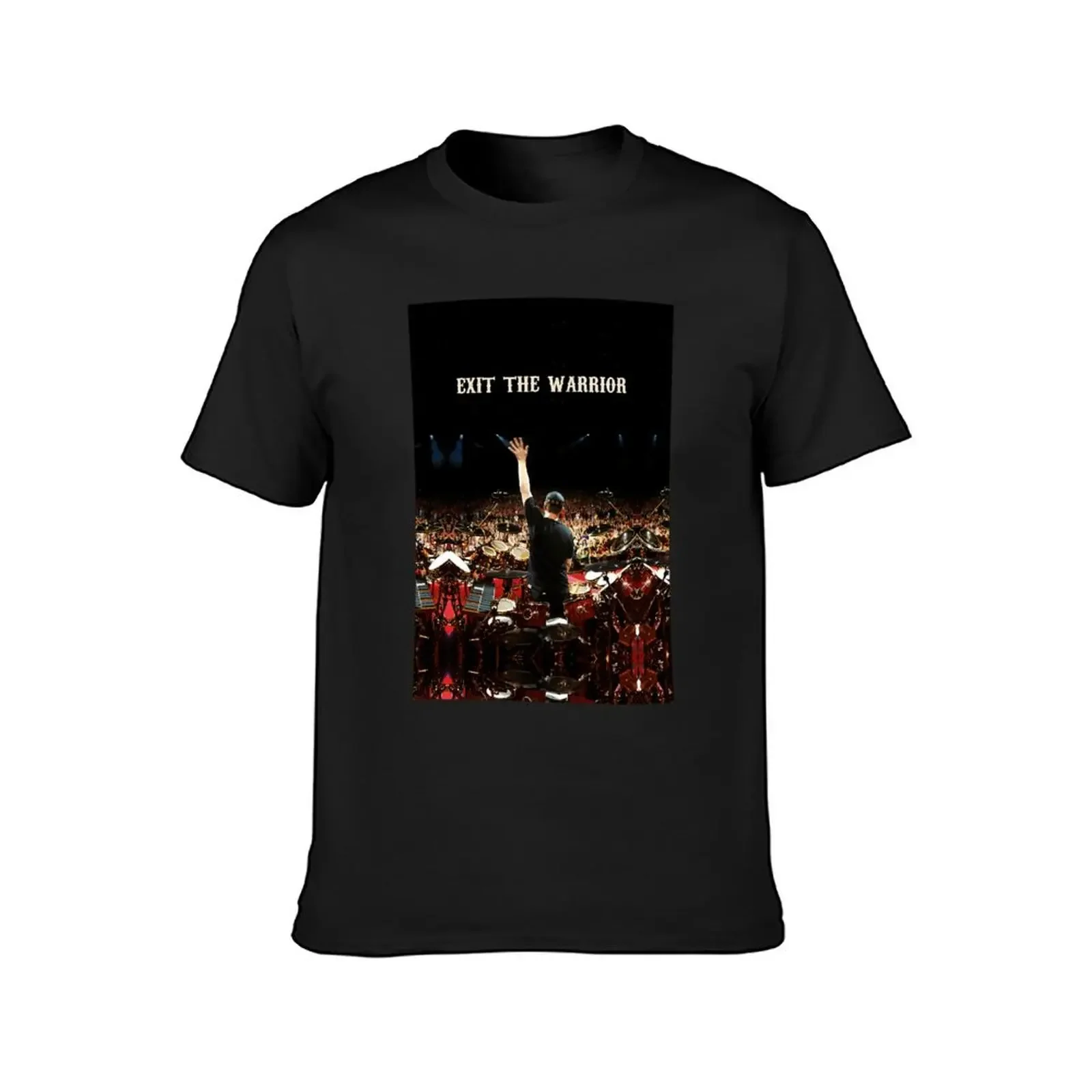 Exit The Warrior Neil Peart Legendary Rush Band Drummer For Fan Art Canvas T-Shirt vintage t shirts t shirt men