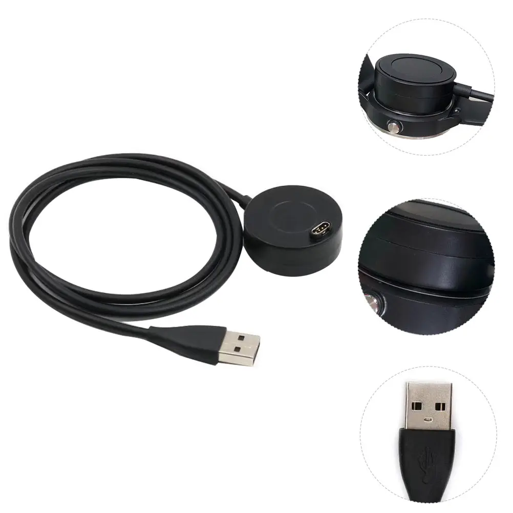 

Portable Cable For Smartwatch Accessories Fast Charging Clip Usb Connection Over Voltage Compatible With Garmin Fenix
