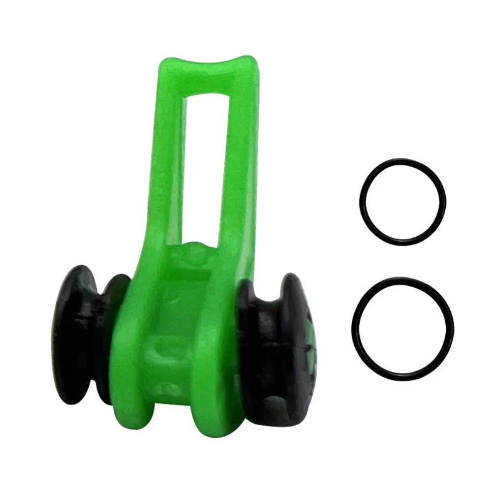 10pcs High Pulling Force Fishing Bait Holder with Rubber Rings No Curling Fishing Hook Keeper Safety Securely Fishing Rod Fixed