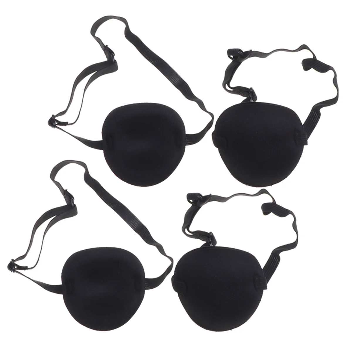 4 Pcs Eye Patch for Adults Eyepatch Clothing Amblyopia Lazy Pediatric Patches Miss Eyepatches