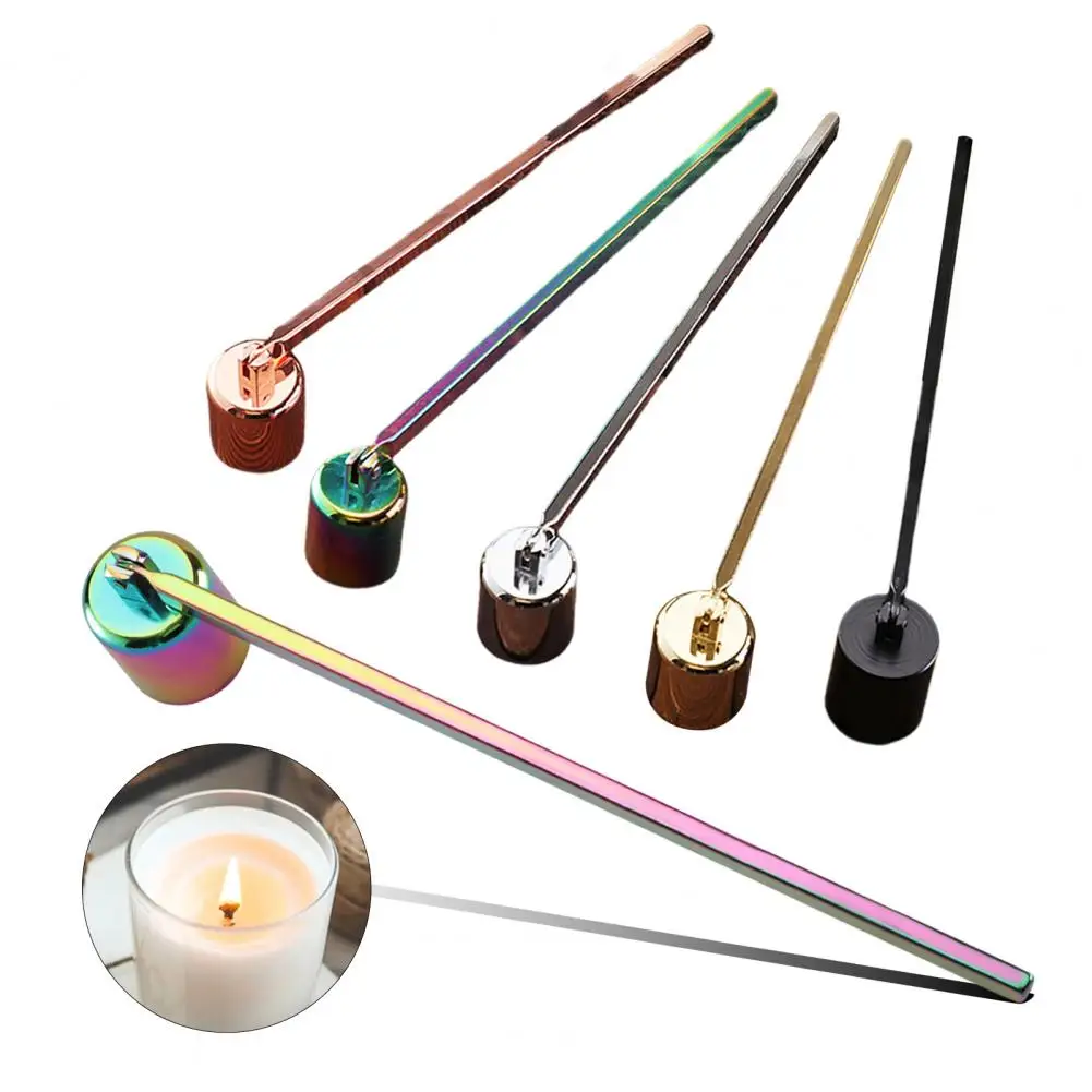 Candle Extinguisher Rust-resistant Stainless Steel Wicks Cover Putting Out Candle Flame Simple Aromatherapy Tool for Home