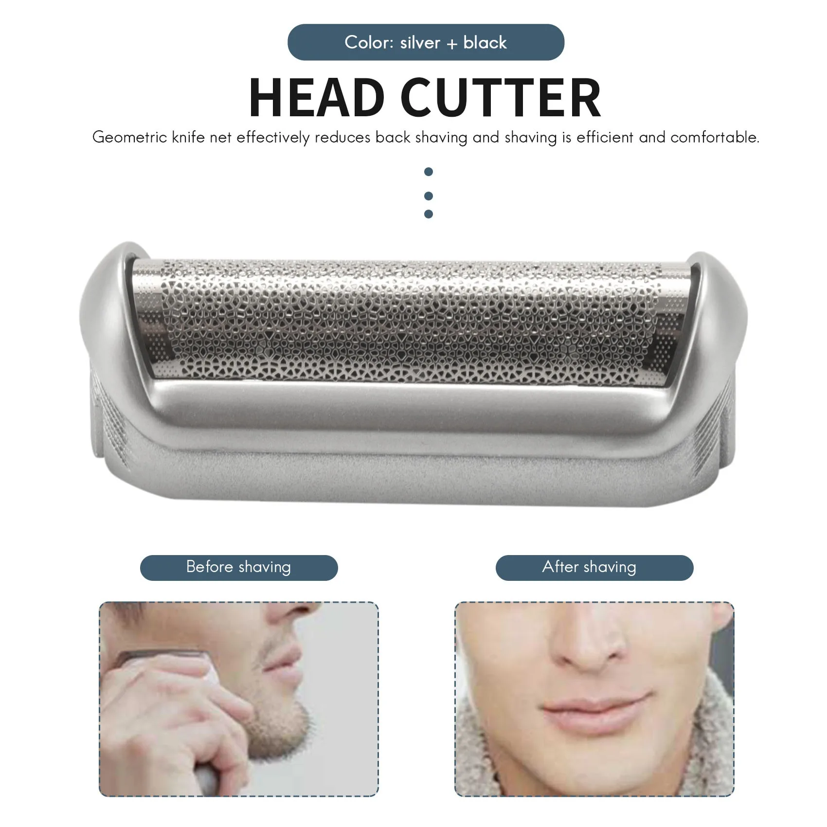 5S Shaver Foil Cutter For 5S P40 P50 P60 P70 P80 P90 M30 M60 M60S Shaver Foil+Cutter