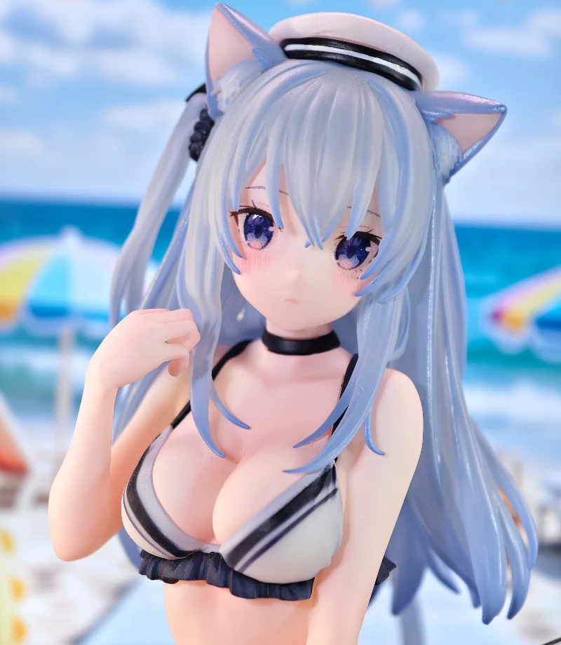 

In-stock high-quality version of detailed 2D anime girl model, ornament for PC case, collectible gift